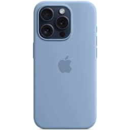 Силиконовый чехол Silicone для iPhone 15 Pro Ocean Blue, Голубой