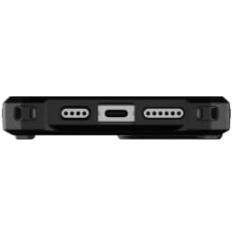 Чехол UAG с поддержкой MagSafe для iPhone 15 Carbon Fiber, Серый — фото 4