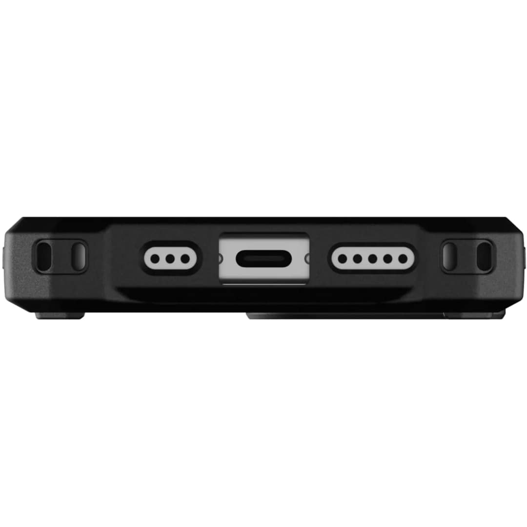 Чехол UAG Monarch Pro with MagSafe для iPhone 15 Carbon Fiber, Черный — фото 3