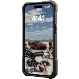 Чехол UAG Monarch Pro with MagSafe для iPhone 15 Carbon Fiber, Черный — фото 5
