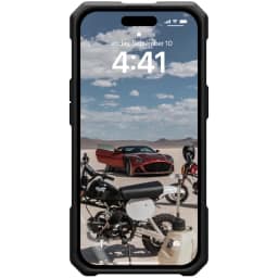Чехол UAG Monarch Pro with MagSafe для iPhone 15 Carbon Fiber, Черный — фото 6