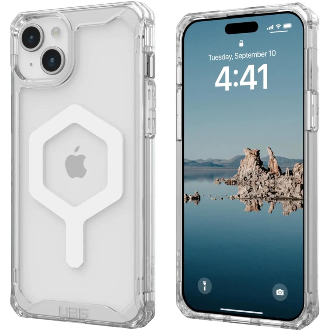 Чехол UAG Plyo with MagSafe для iPhone 15 Ice White, Белый — фото 2