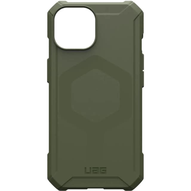 Чехол UAG Essential Armor with MagSafe для iPhone 15 Olive Drab, Зеленый