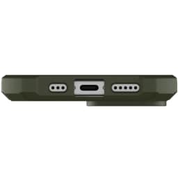 Чехол UAG Essential Armor with MagSafe для iPhone 15 Olive Drab, Зеленый — фото 3