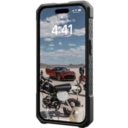 Чехол UAG с поддержкой MagSafe Monarch Pro для iPhone 15 Plus Kevlar Black, Черный — фото 5