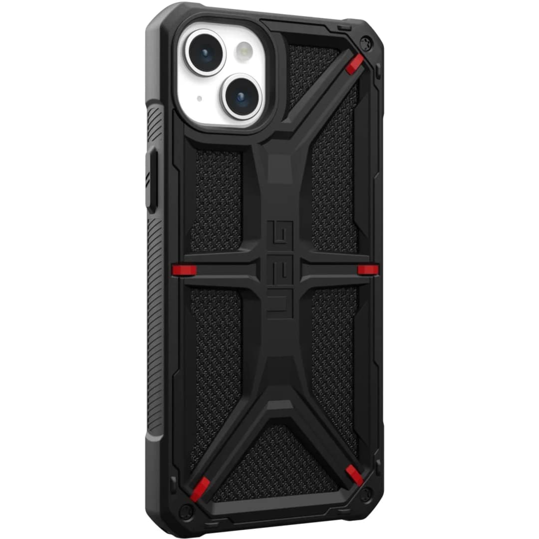 Чехол UAG Monarch для iPhone 15 Plus, Kevlar Black — фото 4