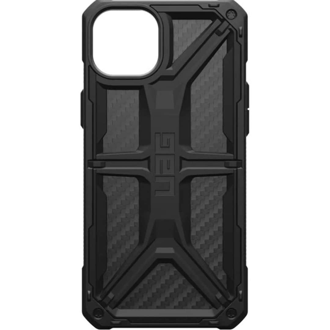 Чехол UAG Monarch для iPhone 15 Plus, Carbon Fiber — фото 3