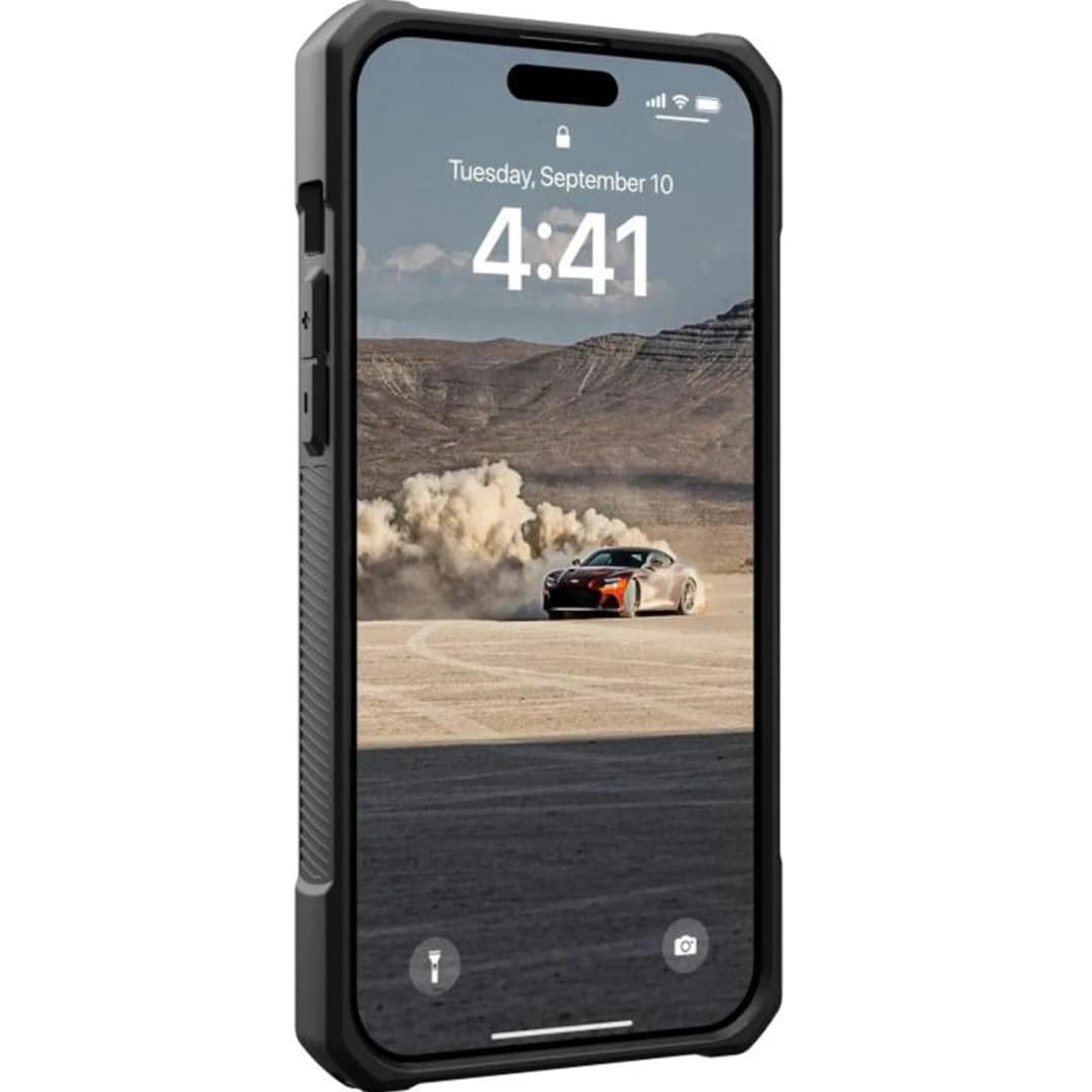 Чехол UAG Monarch для iPhone 15 Plus, Carbon Fiber — фото 5