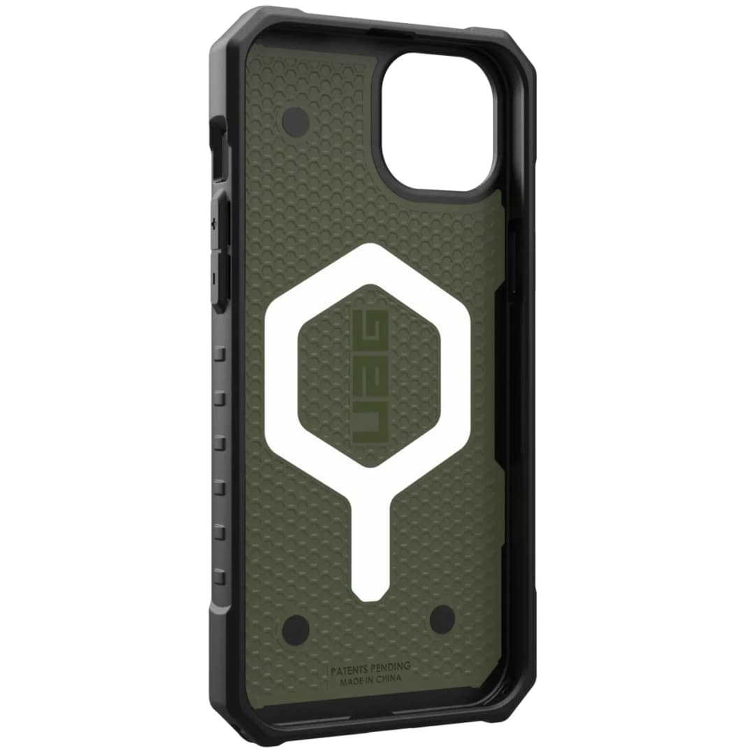 Чехол UAG с поддержкой MagSafe Pathfinder для iPhone 15 Plus Olive Drab, Зеленый — фото 2