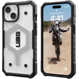 Чехол UAG с поддержкой MagSafe Pathfinder для iPhone 15 Plus Ice, Прозрачный — фото 5