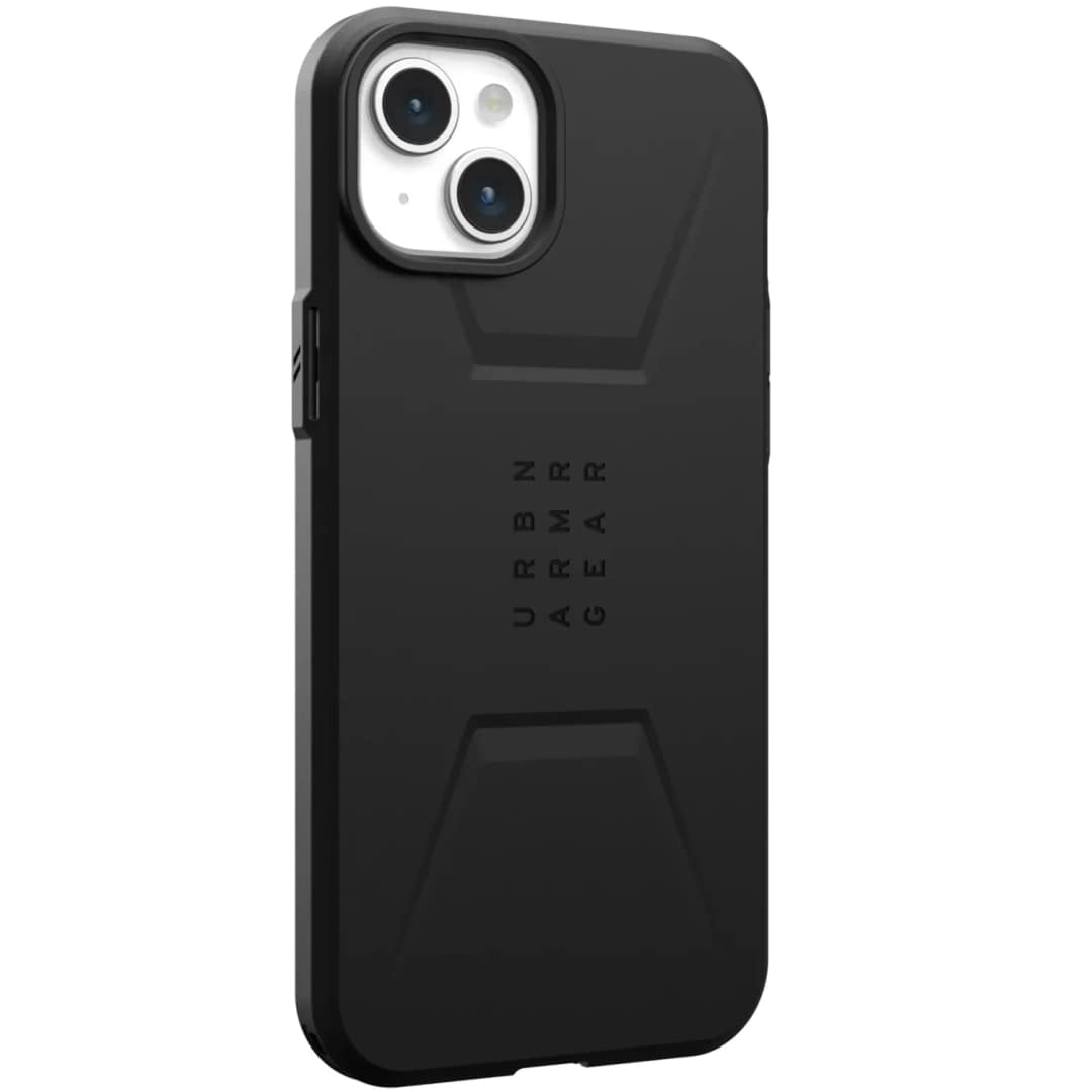 Чехол UAG с поддержкой MagSafe Civilian для iPhone 15 Plus Black, Черный — фото 7
