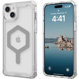 Чехол UAG с поддержкой MagSafe Plyo для iPhone 15 Plus Ice Silver, Серебристый — фото 2