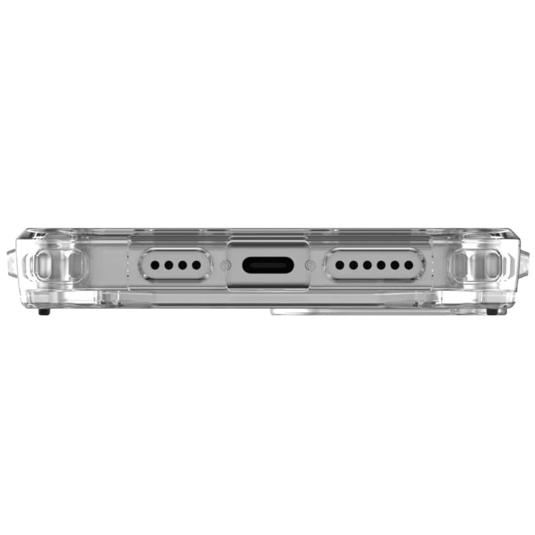 Чехол UAG с поддержкой MagSafe Plyo для iPhone 15 Plus Ice Silver, Серебристый — фото 4