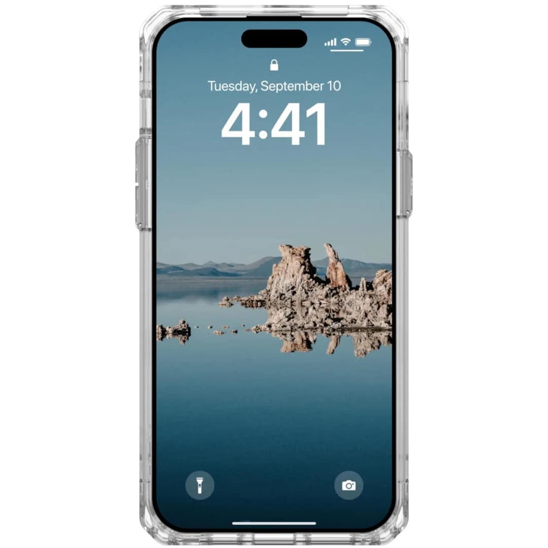 Чехол UAG с поддержкой MagSafe Plyo для iPhone 15 Plus Ice Silver, Серебристый — фото 5