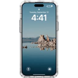 Чехол UAG с поддержкой MagSafe Plyo для iPhone 15 Plus Ice Silver, Серебристый — фото 5