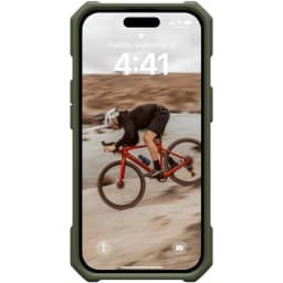 Чехол UAG с поддержкой MagSafe Essential Armor для iPhone 15 Plus Olive Drab, Зеленый — фото 6