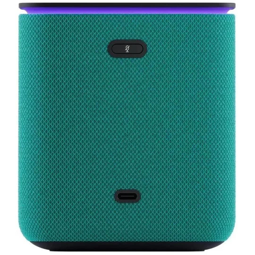 Умная колонка Яндекс Станция Миди с Zigbee Emerald, Зеленый — фото 2