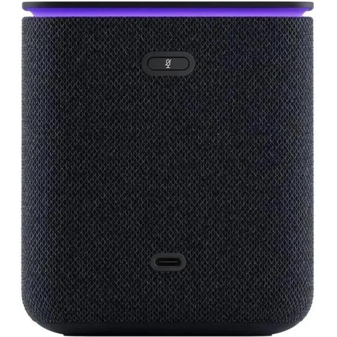 Умная колонка Яндекс Станция Миди с Zigbee Black, Черный — фото 2