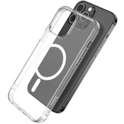 Силиконовый чехол Hoco MagSafe для iPhone 15 Pro Max Transparent, Прозрачный — фото 1