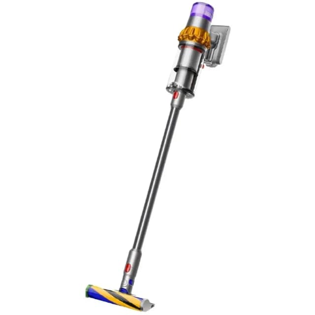 Пылесос Dyson V15 Detect Absolute SV47 Yellow Nickel, Серебристый