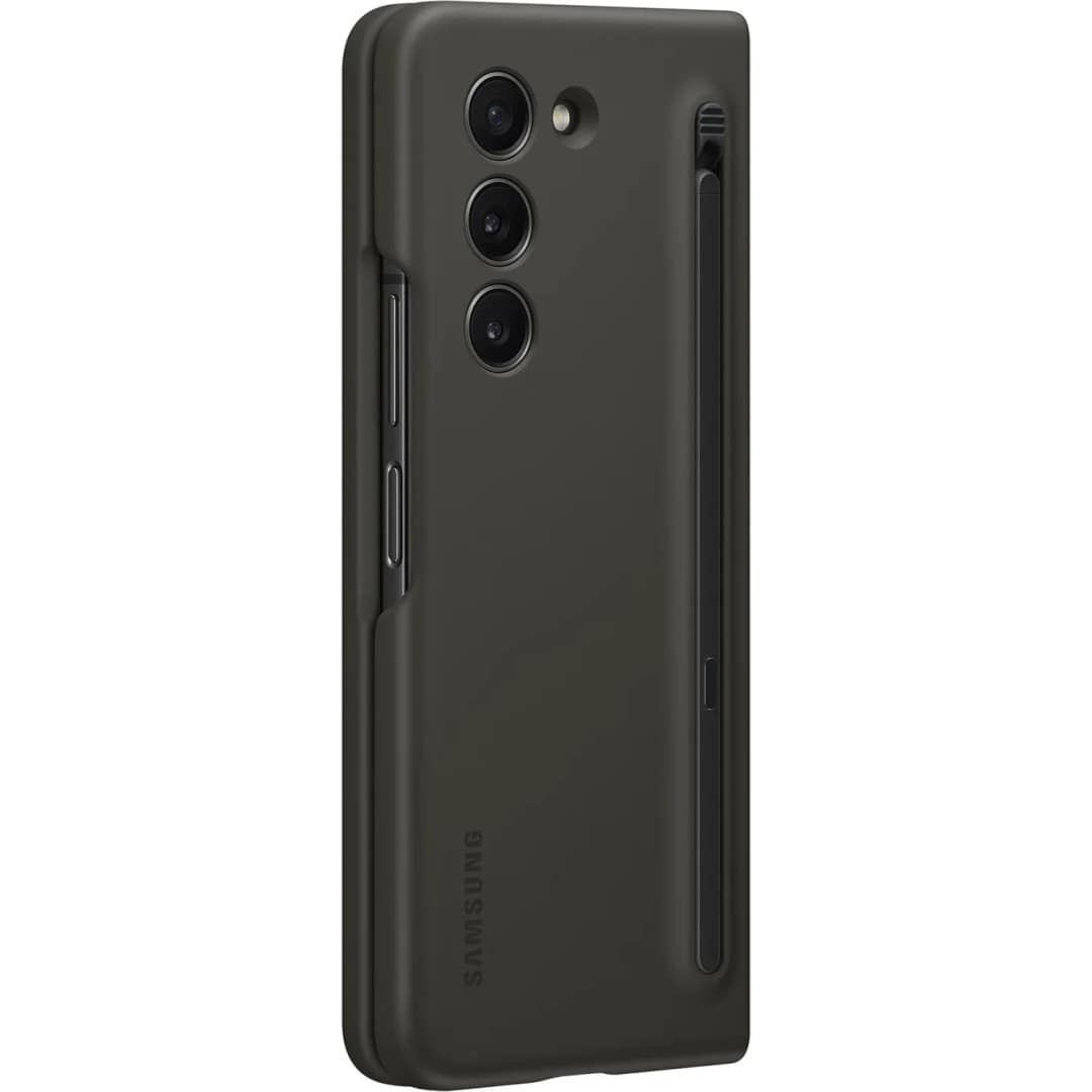 Чехол Samsung Series для Galaxy Galaxy Z Fold5 Slim S Pen Case Galaxy Graphite, Черный — фото 4