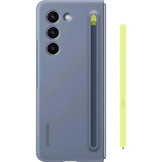 Чехол Samsung Series для Galaxy Galaxy Z Fold5 Slim S Pen Case Galaxy Blue, Голубой