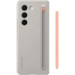 Чехол Samsung Series для Galaxy Galaxy Z Fold5 Slim S Pen Case Galaxy Sand, Бежевый — фото 1