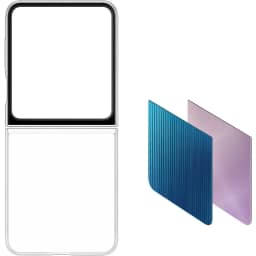 Чехол Samsung Flipsuit Case для Galaxy Z Flip 5 Clear, Прозрачный