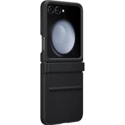 Чехол Samsung Series для Galaxy Z Flip 5 Flap Eco-Leather Case Black, Черный