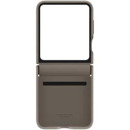 Чехол Samsung Series для Galaxy Z Flip 5 Flap Eco-Leather Case Etoupe, Серый — фото 4