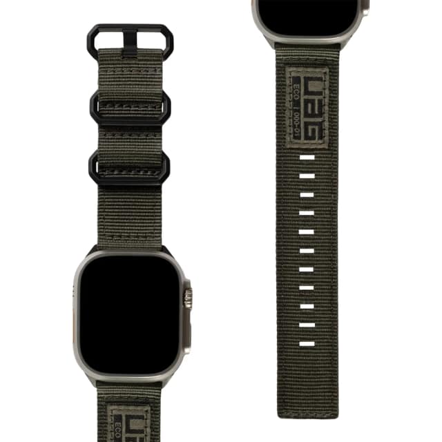 Ремешок UAG Nato Eco Strap 49mm Apple Watch Foliage Green, Зеленый