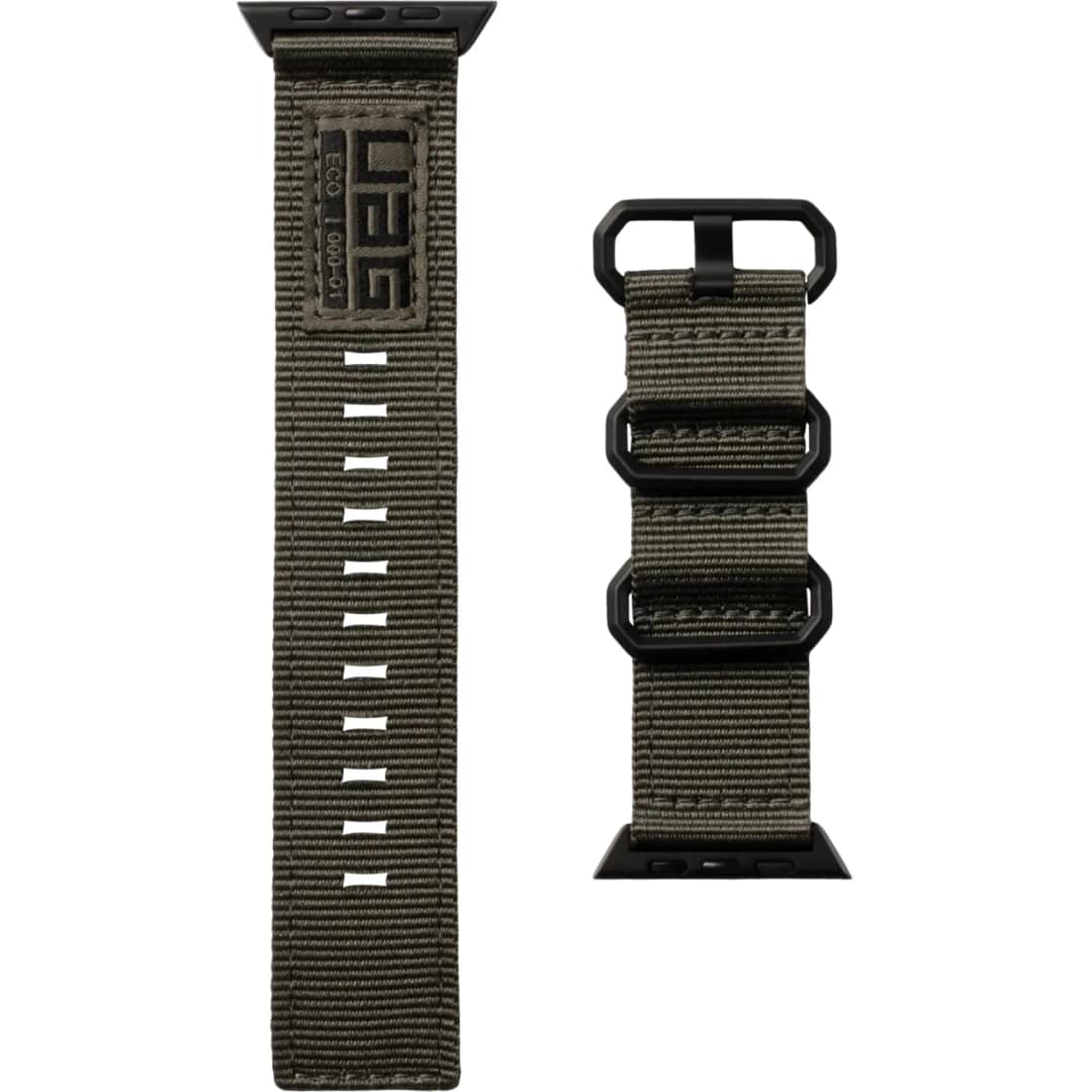 Ремешок UAG Nato Eco Strap 49mm Apple Watch Foliage Green, Зеленый — фото 3
