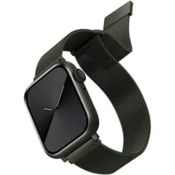 Ремешок Uniq Dante Strap Mesh Steel для Apple Watch 44 45 49 Green, Зеленый — фото 1
