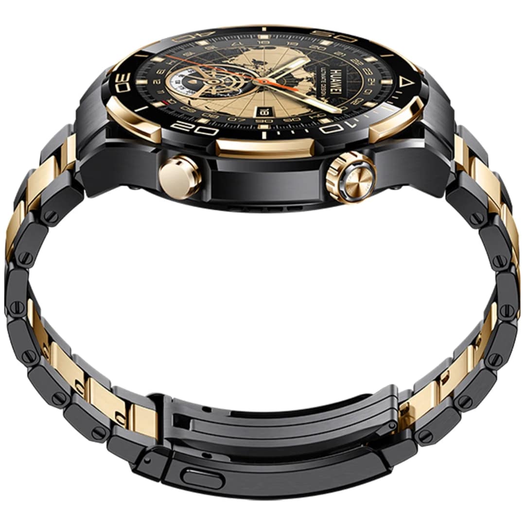 Смарт-часы Huawei Watch Ultimate Design 49mm Gold, Золотистый — фото 3