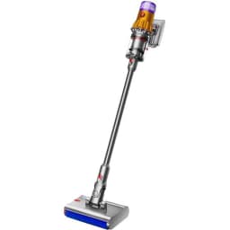 Пылесос Dyson V12S Detect Slim Submarine SV46 Yellow Nickel, Серебристый — фото 1