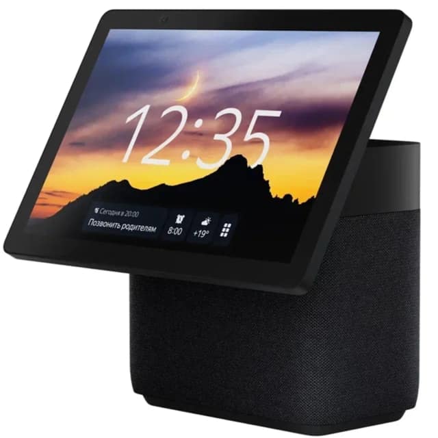Умная колонка Яндекс Станция Дуо Макс с Zigbee Black, Черный