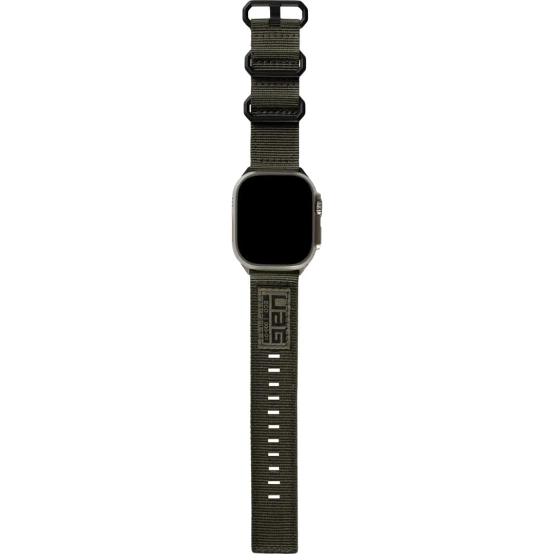 Ремешок UAG Nato Eco Strap 45mm Apple Watch Foliage Green, Зеленый — фото 4