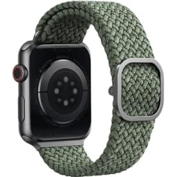 Ремешок Uniq Aspen Design Strap Braided для Apple Watch 38 40 41 Green, Зеленый — фото 1