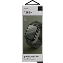Ремешок Uniq Aspen Design Strap Braided для Apple Watch 38 40 41 Green, Зеленый — фото 8