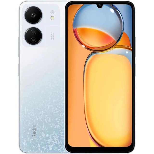 Смартфон Xiaomi Redmi 13C 8 Glacier White EAC, Белый