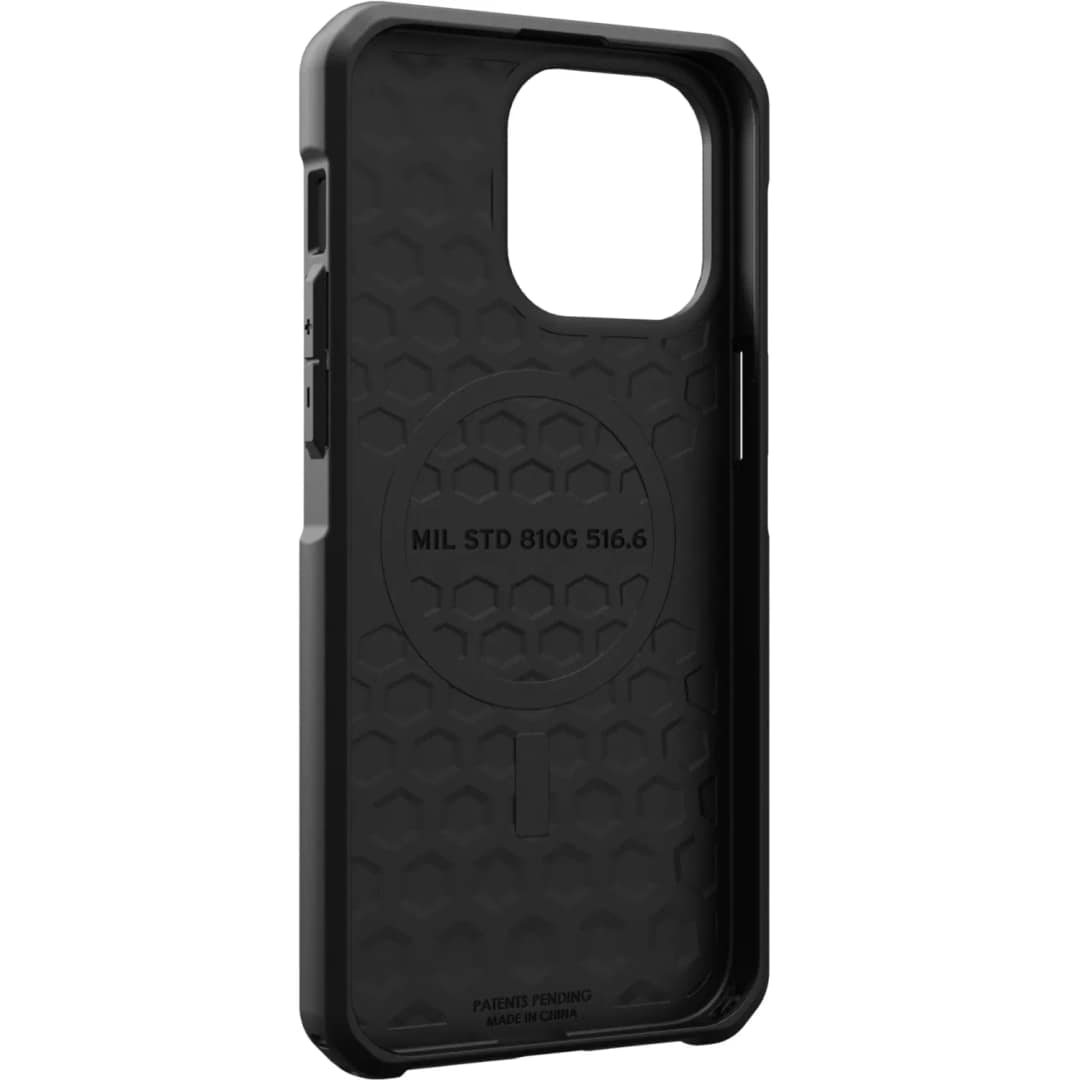 Чехол UAG с поддержкой MagSafe Metropolis LT для iPhone 15 Pro Kevlar Olive, Зеленый — фото 4