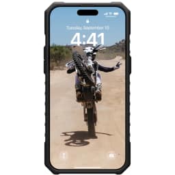Чехол UAG с поддержкой MagSafe Pathfinder для iPhone 15 Pro Ice, Прозрачный — фото 4