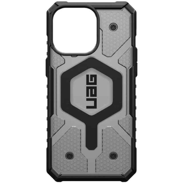 Чехол UAG с поддержкой MagSafe Pathfinder для iPhone 15 Pro Ash, Прозрачный тёмный
