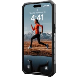 Чехол UAG Plasma для iPhone 15 Pro Ash, Прозрачный тёмный — фото 4
