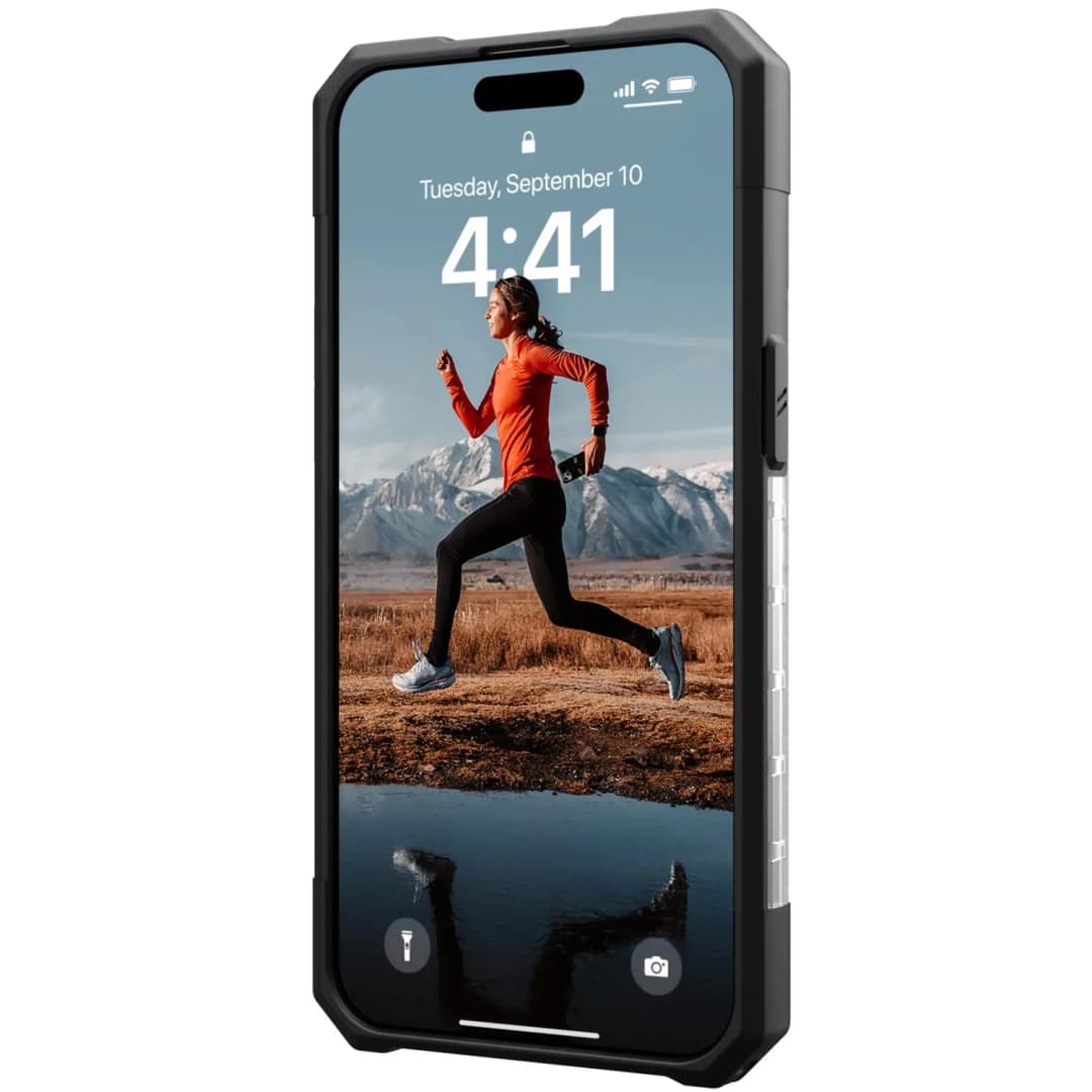 Чехол UAG Plasma для iPhone 15 Pro Ice, Прозрачный — фото 4