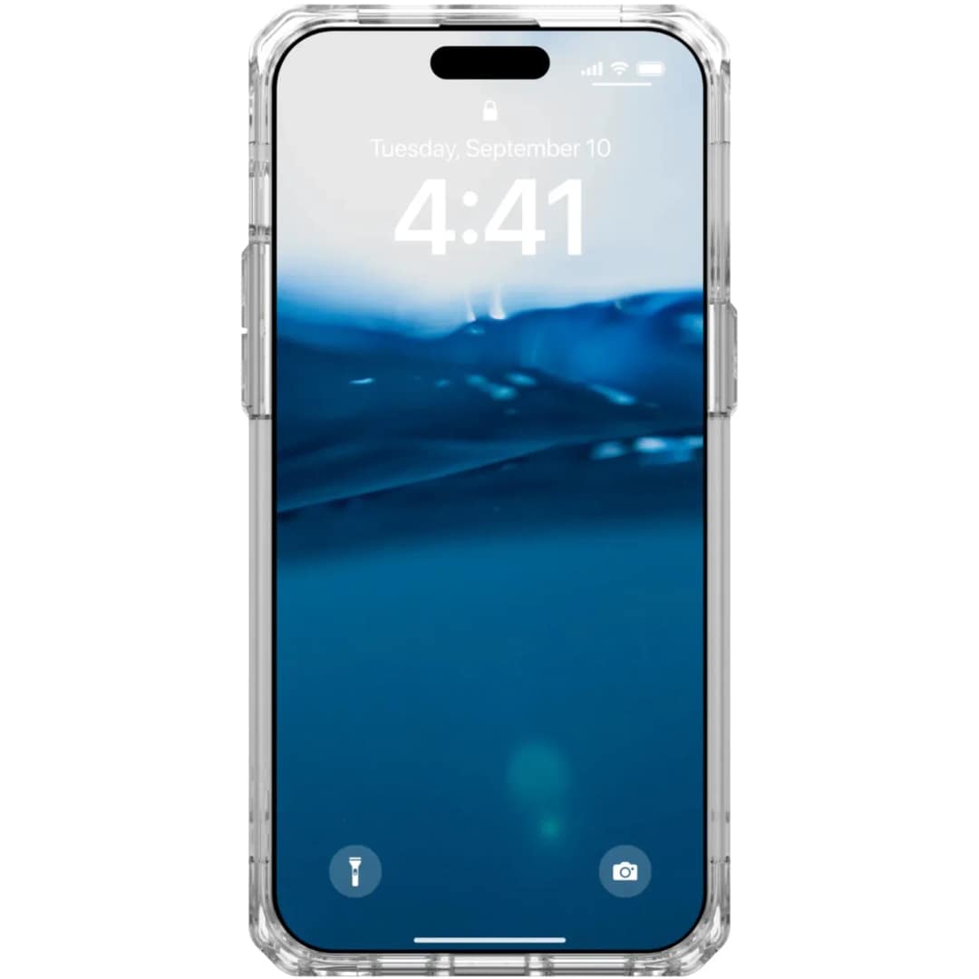 Чехол UAG Plyo для iPhone 15 Pro Ice, Прозрачный — фото 6