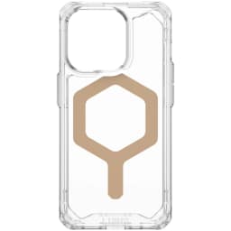Чехол UAG с поддержкой MagSafe Plyo для iPhone 15 Pro Ice Gold, Золотистый — фото 1