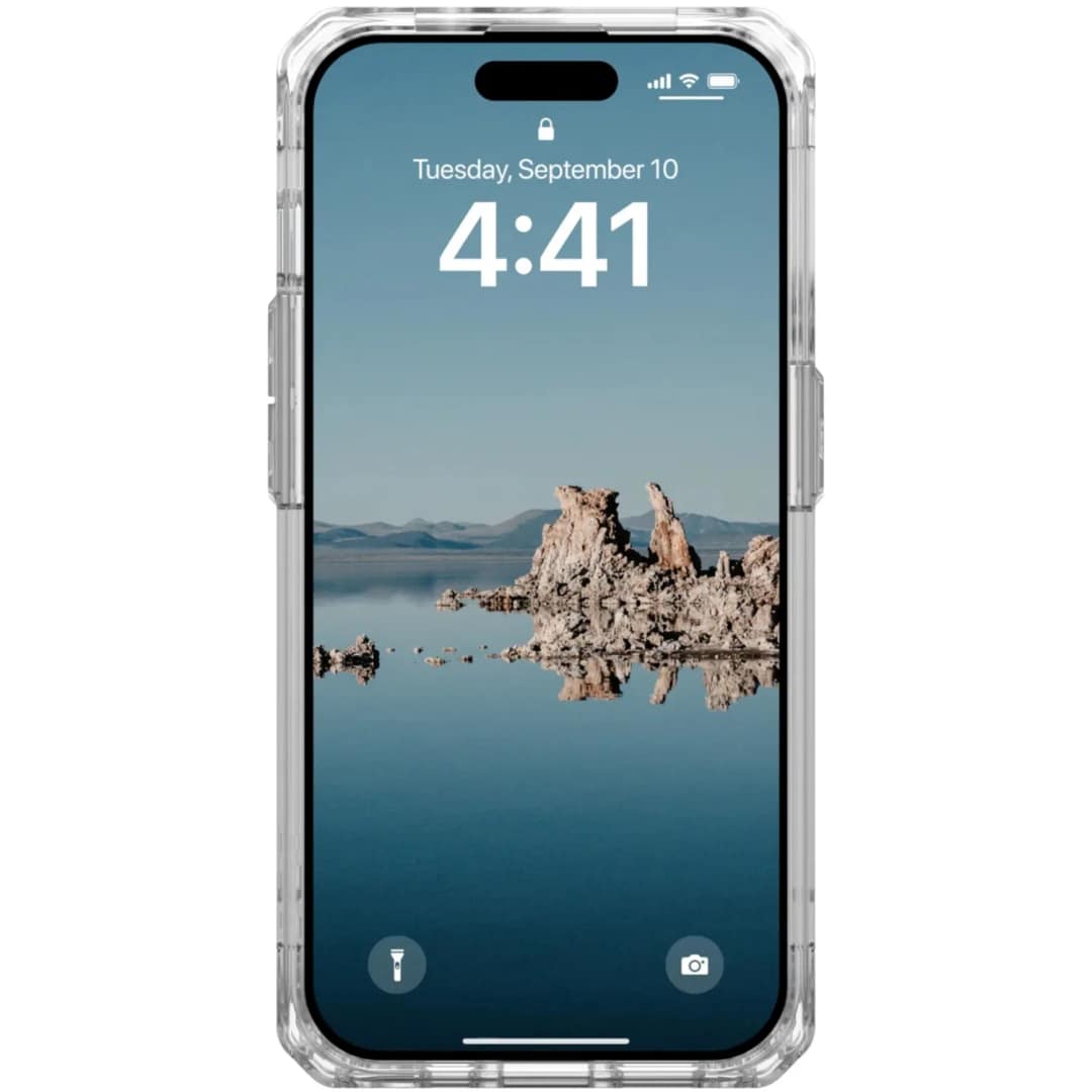 Чехол UAG с поддержкой MagSafe Plyo для iPhone 15 Pro Ice Gold, Золотистый — фото 5