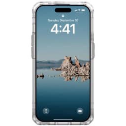 Чехол UAG с поддержкой MagSafe Plyo для iPhone 15 Pro Ice Silver, Серебристый — фото 5