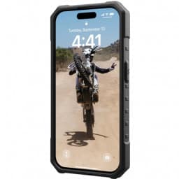 Чехол UAG с поддержкой MagSafe Pathfinder SE для iPhone 15 Pro Geo Camo, Серый — фото 5